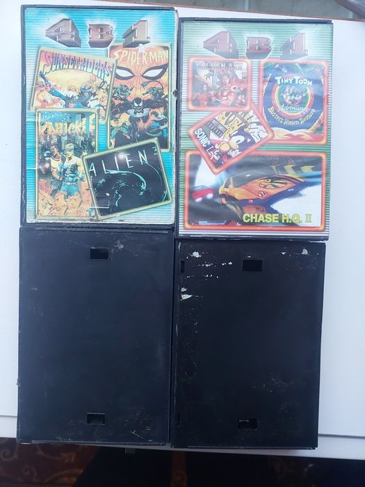 Пусті коробка під катриджі касета sega ціна за 4 коробки