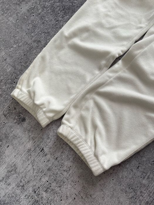 Спортивные Плюшевые Teddy Штаны Nike SB с поясом молочные утепленные