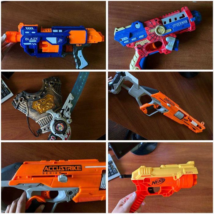 Nerf бластери дитячі