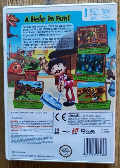 Gra Carnival Games: Mini Golf Nintendo Wii (Wii)