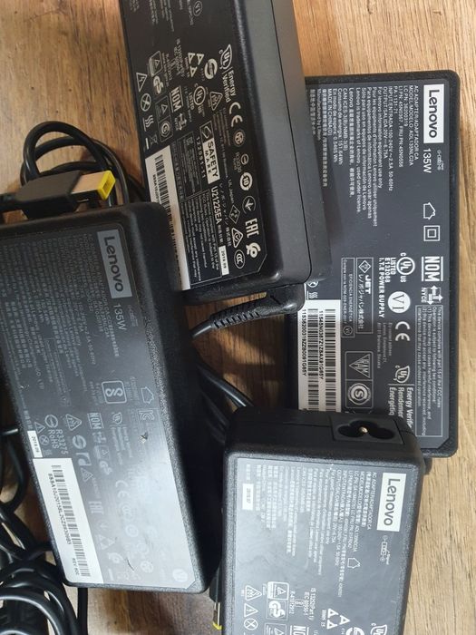 Зарядка зарядное блок питания Lenovo USB Pin 135w оригінал