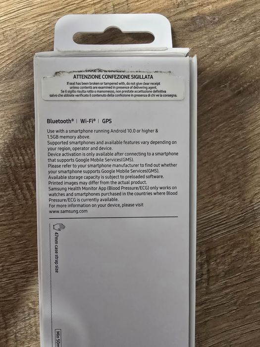 Samsung Galaxy Watch6 Classic 47mm Czarny – NOWY + GWARANCJA