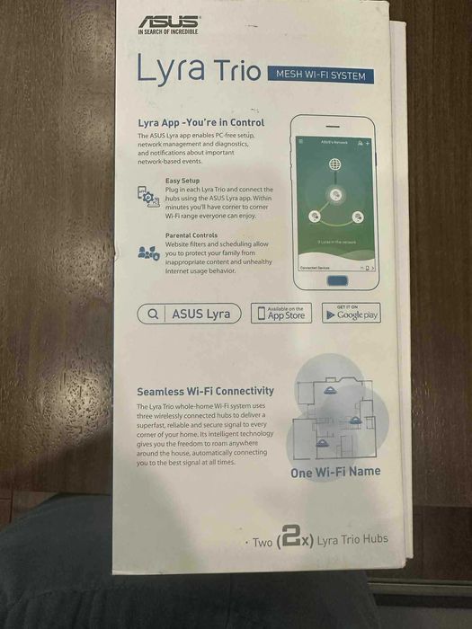 ASUS Lyra Trio mesh wi-fi system