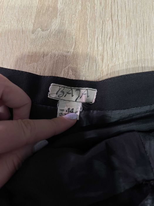 czarna długa spódnica vintage midi/maxi