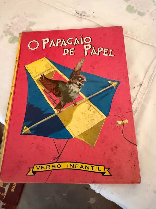 livro o papagaio de papel