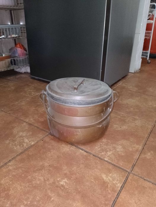 Tachos em cobre antigos