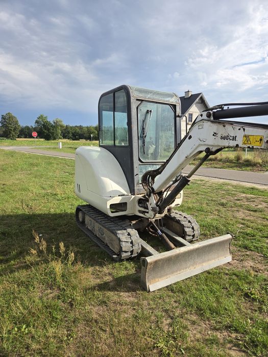 Koparka Minikoparka bobcat 325 2.7 t przyczepa