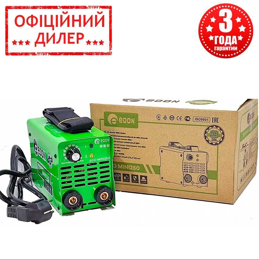 Сварочный аппарат инвертор EDON ECO mini 250 (3 кВт, 250 А) для дома: 1 ...