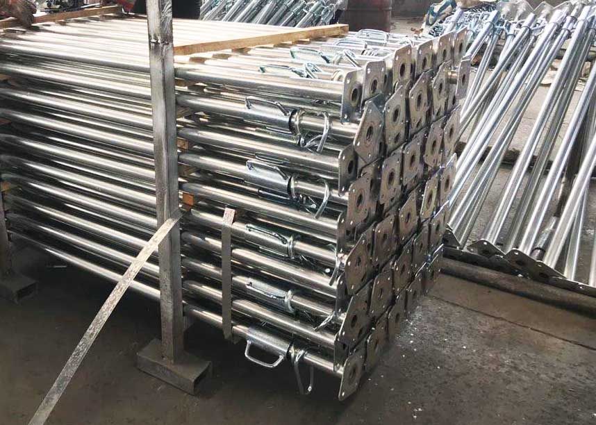 Stemple ocynkowane Podpory głowice trójnogi