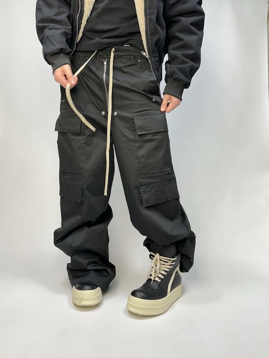 Rick Owens Ramones Geobasket Jumbo High Low Mega Double Opium кеды 43