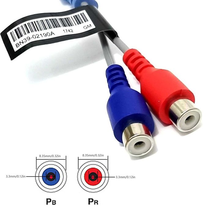 SAMSUNG - Adaptador vídeo - DC → 2 RCA