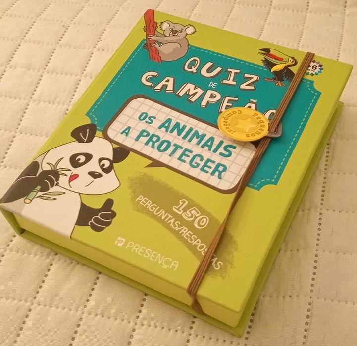 Jogo Quiz Campeão - Os Animais a Proteger