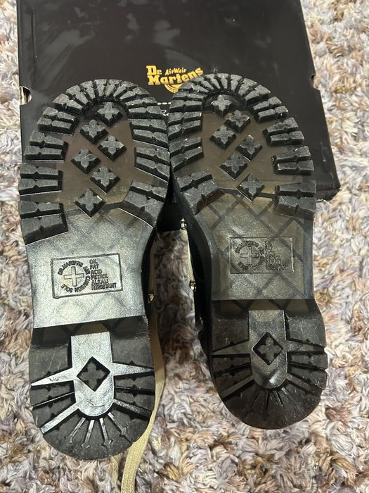 Чорні ботинки Dr. Martens x Rick Owens