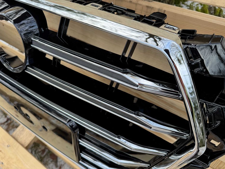 Grill Atrapa Audi A4 B9 15-19 styl S4 CHROME