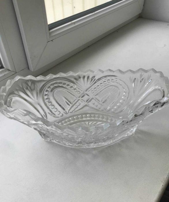 Хрустальное блюдо