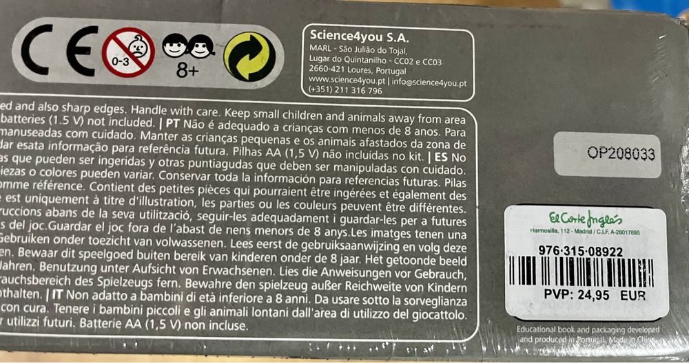 Robot 3 em 1 sience 4 you