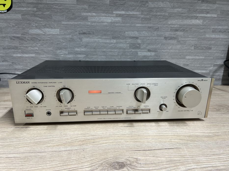 Підсилювач Luxman L-210 (вінтаж, Японія)