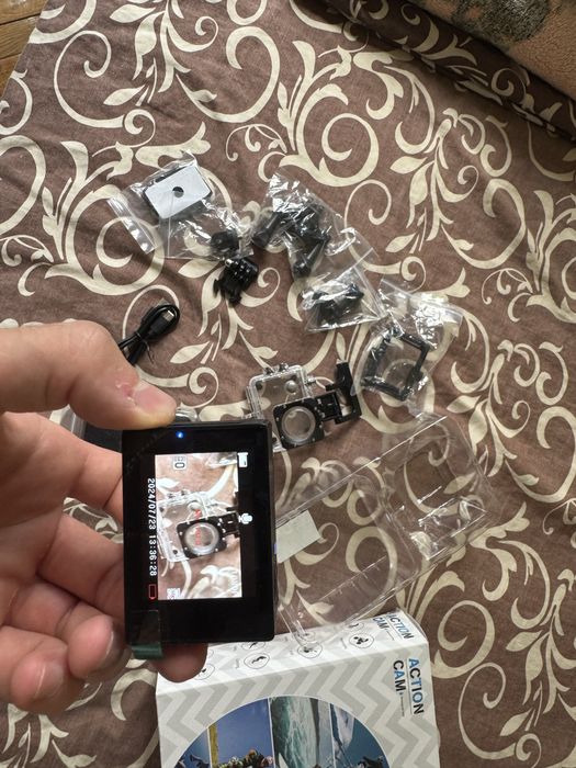 Екшн камера з кріпленями ( для дітей)