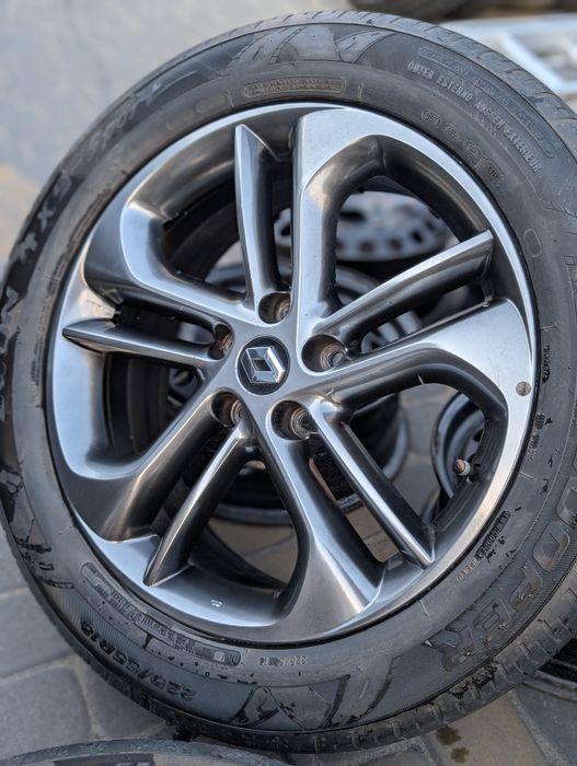 Диски легкосплавні 5x114.3 R18 Nissan Quashqai X-Trail рог Рено колеос