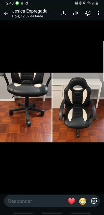 Secretaria e cadeira