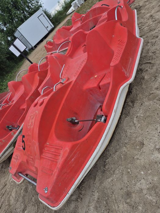 Rower wodny 4 osobowy z kółkami