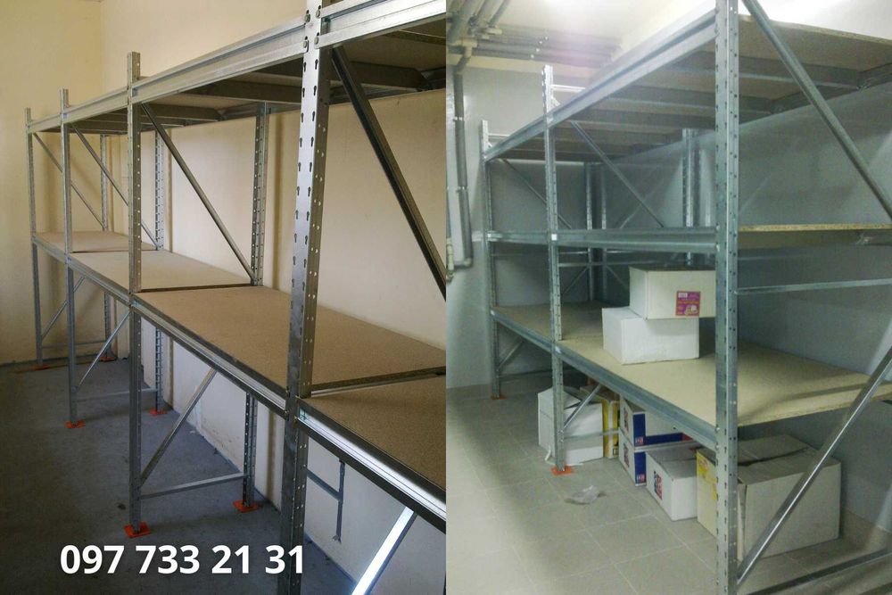 Виробництво стелажів! З нормального металу. 2 тони на стелаж