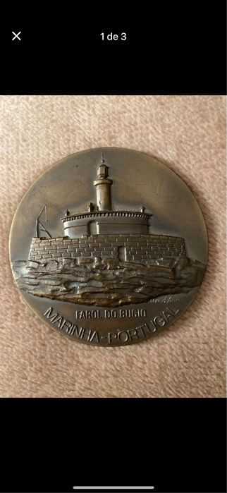 Medalhas comemorativas em bronze