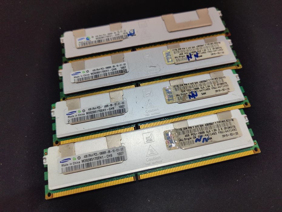 DDR3 ecc reg 16gb 4x4 kit 1333 mgh
