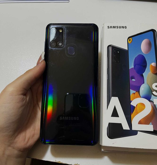 Samsung Galaxy A21s com ecrã novo e acessórios originais