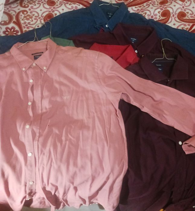 Mr Blue camisas em várias cores tamanho XXL novas