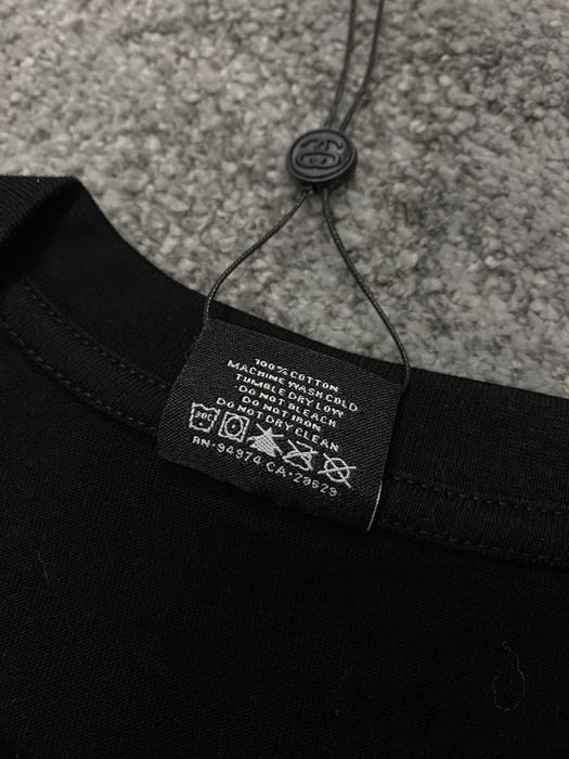 T-shirt Stüssy Strawberry Black