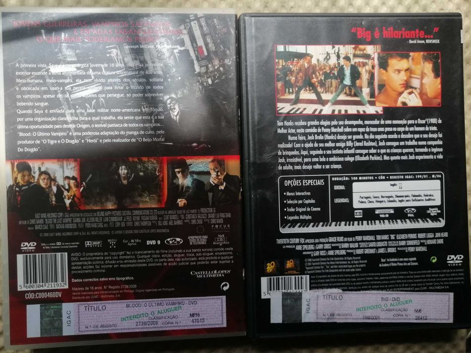 Big Penny Marshall Tom Hanks   Blood O ultimo vampiro