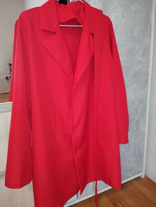 Сукня піджак червоного кольору