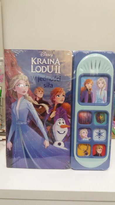 Książka dla dzieci - KRAINA LODU - Disnay