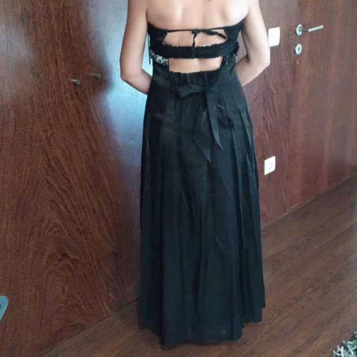Vestido de cerimônia da Ana Sousa preto