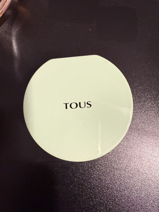 925 srebrny pierścień Tous z misiem z amazonitu