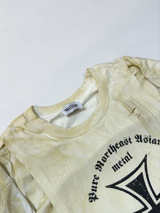 лонгслив Project G/R 24SS Layered Cross Longsleeve