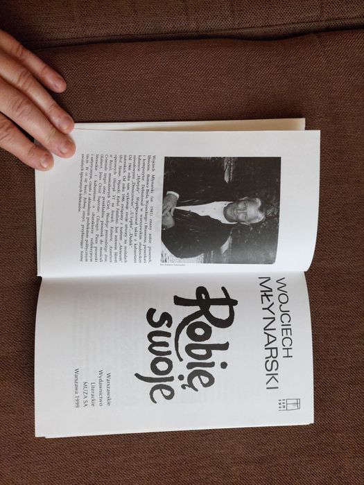 Książka/ Wojciech Młynarski / Robię swoje