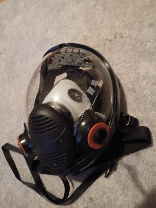 Maska pełnotwarzowa lakiernicza ochronna panoramiczna Promask Hym-6800