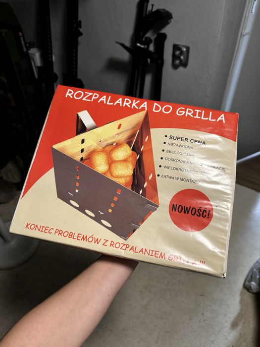 Rozpalarka do grilla z instrukcją