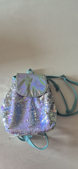 Mochila pequena sereia