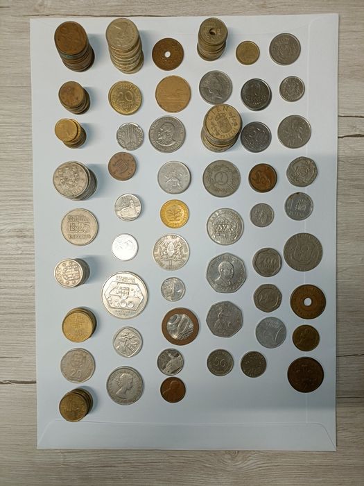 Moedas e notas para colecionadores