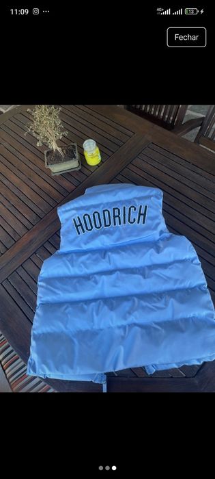 Colete hoodrich azul