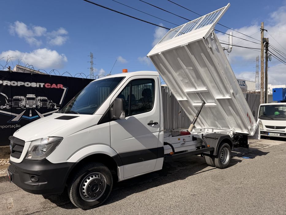MERCEDES SPRINTER 516CDI 2017 BASCULANTE SÓ 220.000km ##OPORTUNIDADE##