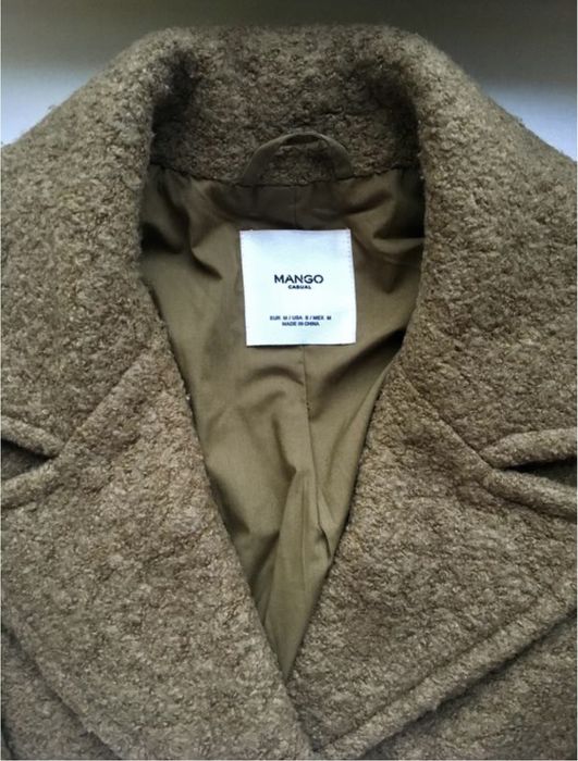 Пальто Mango вовняне