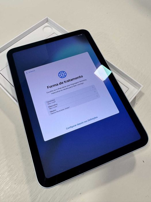 iPad mini 7.ª geração (A17 Pro) 128GB Wi-Fi + Smart Folio