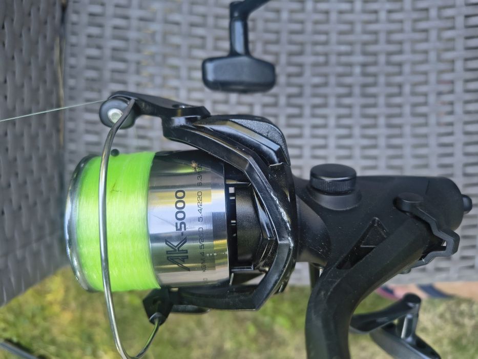 Dwie wędki karpiowe Robinson TeleCarp + Okuma 5000