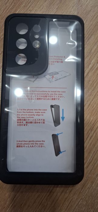 Capa nova 360° telemóvel Samsung S21 Ultra