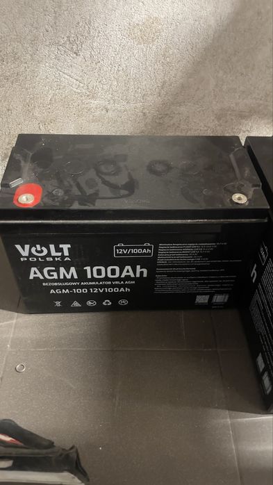 Akumulatory 12v  100ah polroczne