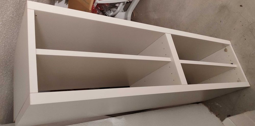 Módulo/Estante de arrumação branca IKEA (com divisórias)